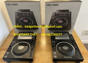 Pioneer CDJ 3000, Pioneer CDJ 2000NXS2, Pioneer DJM 900NXS2 DJ Mixer