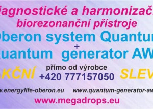 Biorezonancní přístroje Kvantový gener. AWL Oberon