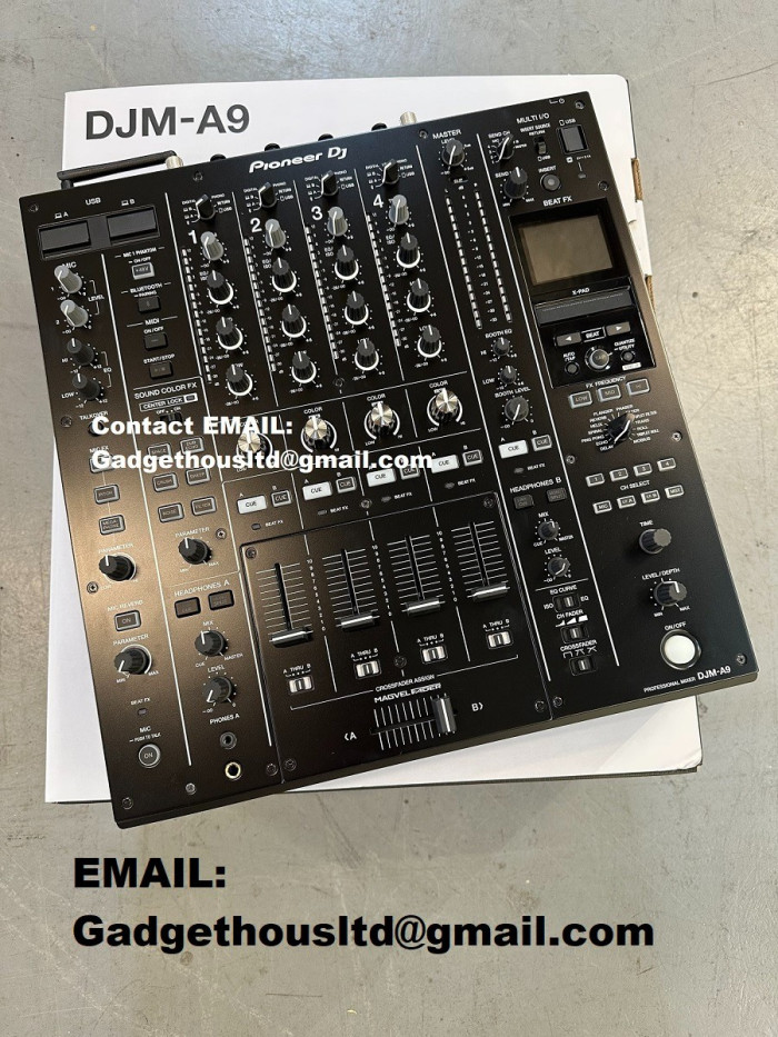 Pioneer DJM-A9 DJ Mixer / Pioneer CDJ-3000 Multi-Player / DJM-V10-LF