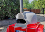 Mobilná pec na pizzu na drevo