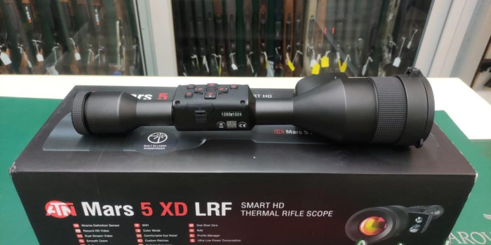 ATN MARS 5 XD LRF 4-40X, ATN MARS 5 LRF 640 5-40X, ATN MARS 5 640 5-40