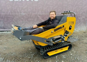 Mini dumper GORILA G800L - Nový, nepoužitý, záruka