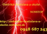 Elektrikár Bratislava a okolie-NONSTOP