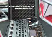 AlphaTheta Euphonia 4-channel Rotary Mixer with flight case cover djst